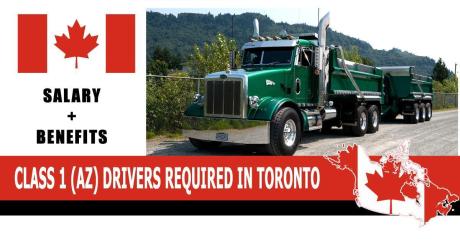 CLASS 1 (AZ) DRIVERS REQUIRE IN TORONTO
