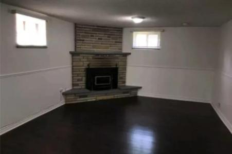 1 bedroom basement apt ABOVE GROUND $1,600