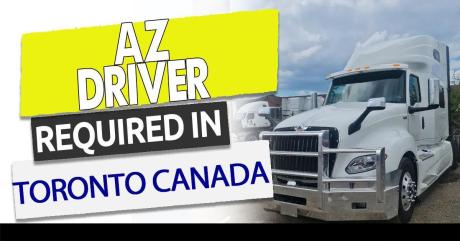 AZ DRIVER TORONTO TO WINNIPEG,We will help in OINP & LMIA