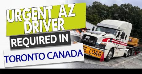 Urgently Hiring AZ Driver