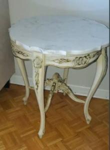 3 marble tables
