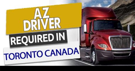 AZ drivers needed for dedicated switch run from Toronto Calgary