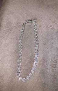 Cernucci 10mm cluster tennis chain