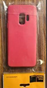 Net tech Samsung S9 + pink phone case