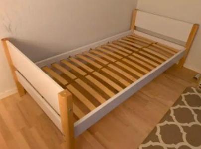 Flexa Bed ENKELTSENGWHITE (Brand New Danish Kid’s Bed)