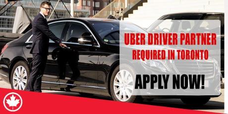 UBER DRIVER PARTNER REQUIRE IN TORONTO