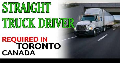 Straight Truck Driver Required