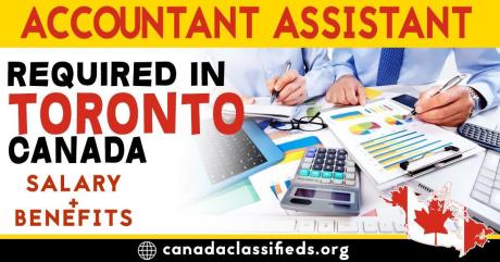 ACCOUNTANT ASSISTANT REQUIRED IN TORONTO