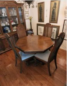 Dining room set.
