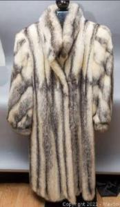 Mink coat size M