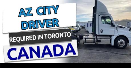 AZ CITY DRIVER NEEDED