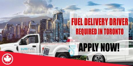 FUEL DELIVERY DRIVER REQUIRED IN TORONTO