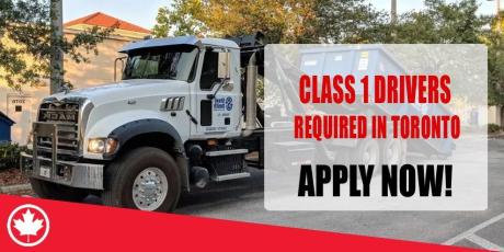 CLASS 1 DRIVERS REQUIRED IN TORONTO