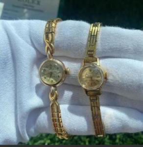 Rolex ladies cocktail watches 18k