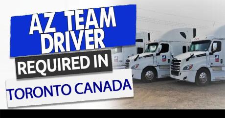 Hiring AZ Team Drivers - Lots of work upto 5 trips in a month