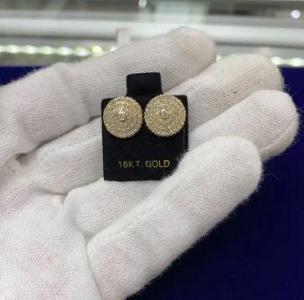 Big Circular Gold Earrings Regular price $695.00