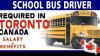 Cash jobs (School bus driver)