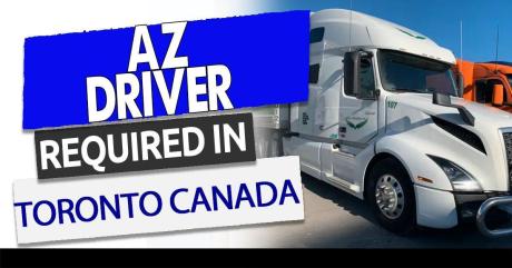 Hiring AZ Company Drivers (CROSSBORDER RUNS)