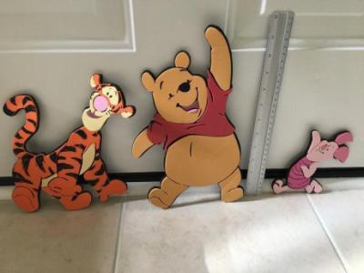 Foam wall decals Winnie the Pooh, Piglet, Tigger