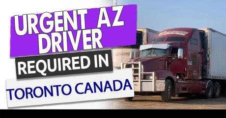 $.60 Toronto-Montreal-Toronto az driver, only manual trucks