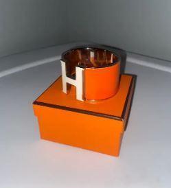Hermes Bracelet Clic Clac H Orange