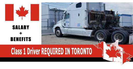 Class 1 Driver REQUIRED IN TORONTO
