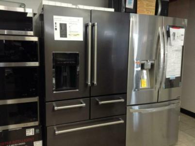 ***OVERSTOCKED**** -- BRAND NEW STAINLESS FRIDGES- UNBOXED- OPEN MON-SAT 10AM-6PM - 16665 111 AVE -