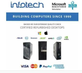 Used Computers from $79.99 Delivered - www.infotechtoronto.com