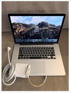 MacBook Pro 15”Retina Quad Core i7 Processor 256GB Flash Storage