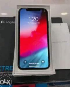 Black iPhone X 256GB in box. Unlocked. Delivery