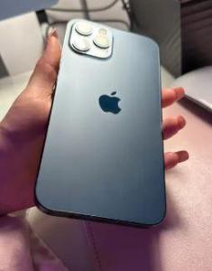 Iphone 12 promax blue128gb