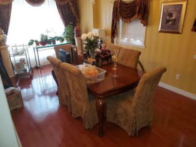 WOW! A Beautiful, Traditional 11 PC. SOLID WOOD DINING SET.