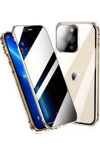 Anti-spy iPhone 13 case with Lock 360° Full Body Aluminum