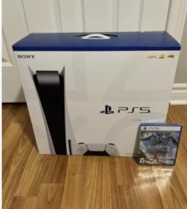Sony PS5 BNIB with Horizon Forbidden West Game + Receipt
