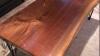 Live edge walnut coffee table
