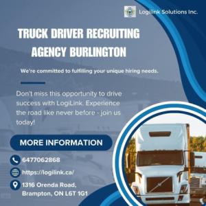 Truck Driver Recruiting Agency Burlington