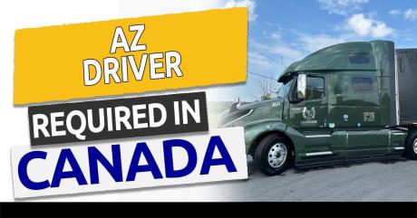 HIRING AZ DRIVER TO USA .75C/MILE