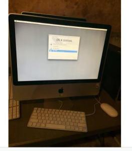 Imac 2007 with keyboard and mouse