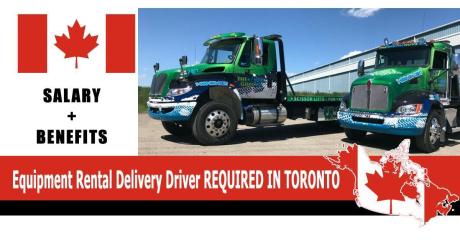 Equipment Rental Delivery Driver REQUIRED IN TORONTO