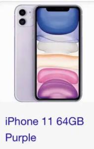 Purple iPhone 11