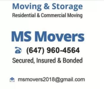 LAST MINUTE TORONTO NORTH YORK MOVERS CALL 647-960-4564