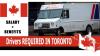 Drivers REQUIRED IN TORONTO