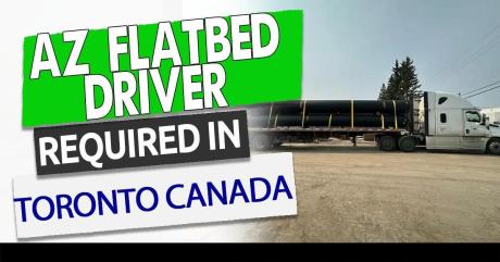 Az flatbed driver to USA
