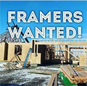 FRAMERS WANTED!