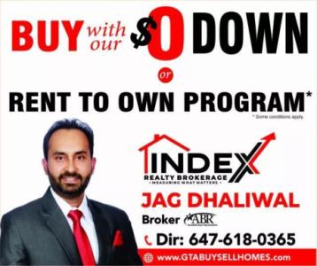 RENT TO OWN A HOUSE OR BUY WITH OUR ZERO DOWN PROGRAM (CANADA)