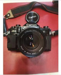 Canon A1 film camera f1.4