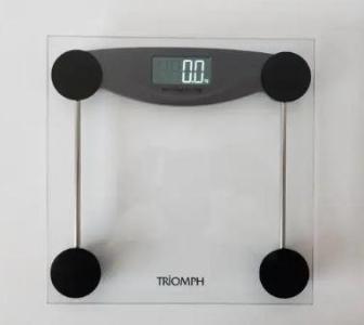 TRIOMPH digital weigh scale (Black)