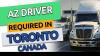 Hiring AZ drivers from Mississauga to Cornwall