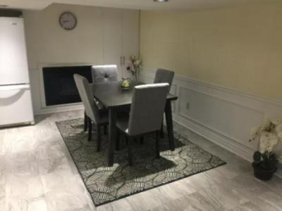 2 Bedroom Furnished Basement Apartment for Rent, South Etobicoke $1,700
