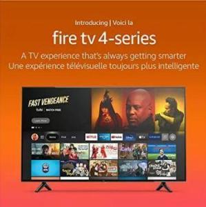 AMAZON FIRE SMART TV 55 INCH , BRAND NEW IN SEALED BOX $479.99
